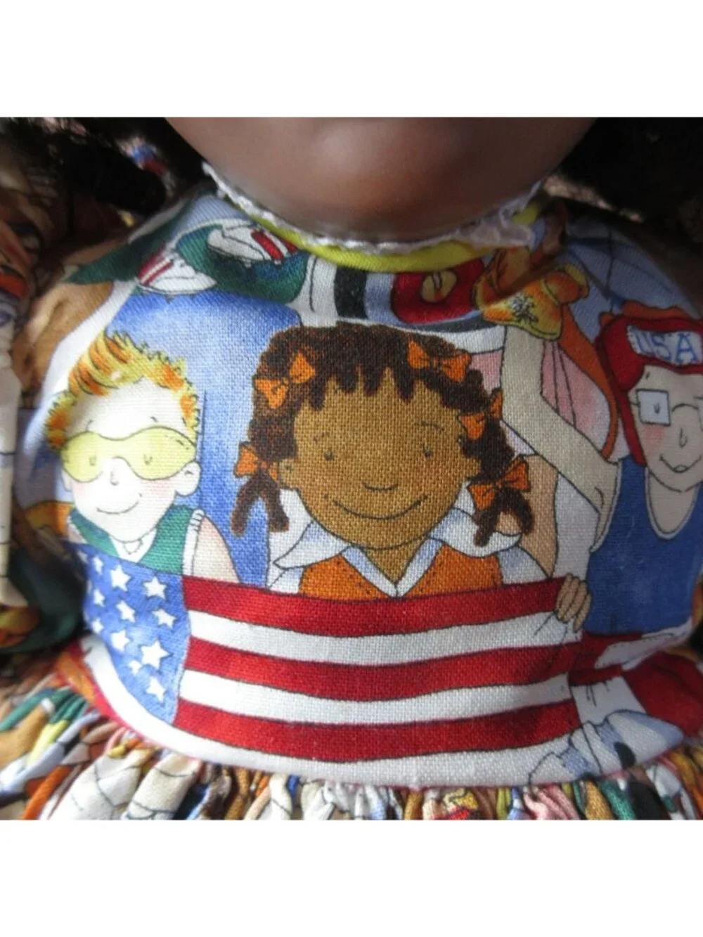 Multi Ethnic Nationality Doll Dress Set - Fits 20 to 22 In Dolls